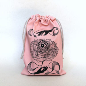 tarot deck bag - Rosa Obscura tarot