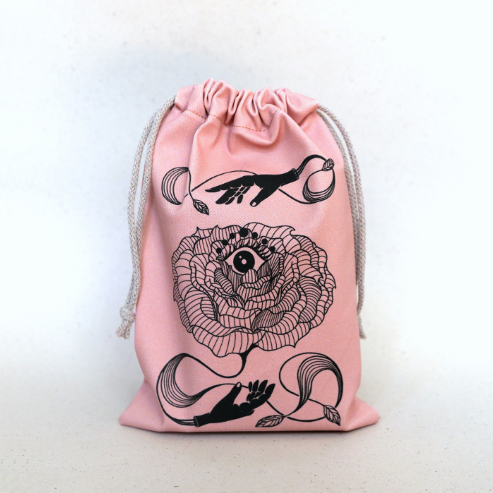 tarot deck bag - Rosa Obscura tarot