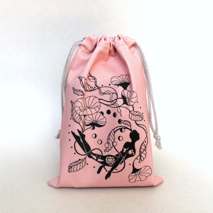 tarot deck bag - Rosa Obscura tarot - Image 2
